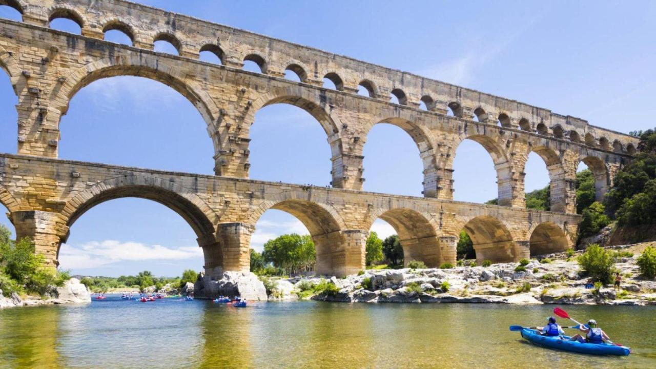 Correspondances La Colette Pont Du Gard Villa Fournès Eksteriør bilde